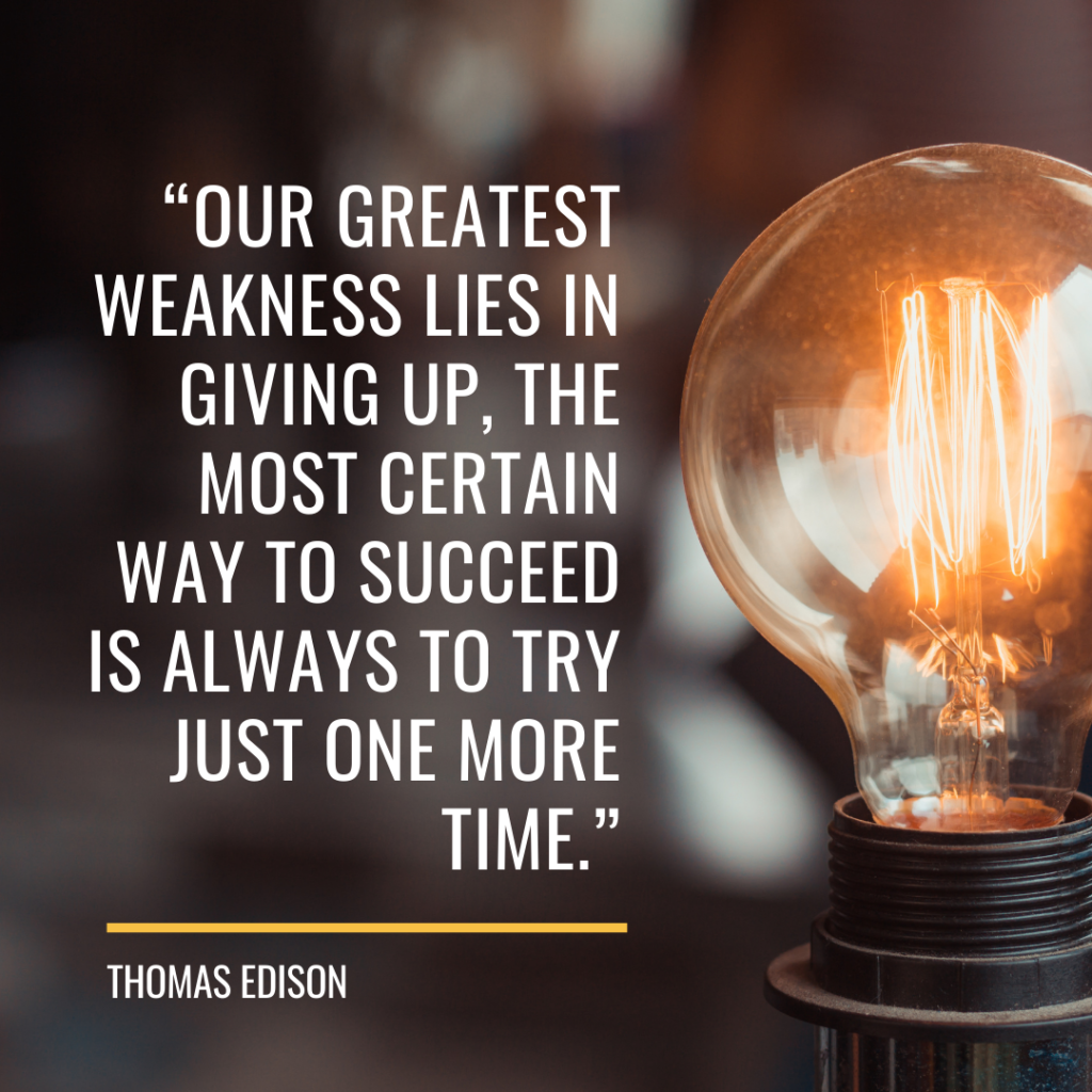 Thomas Edison quote